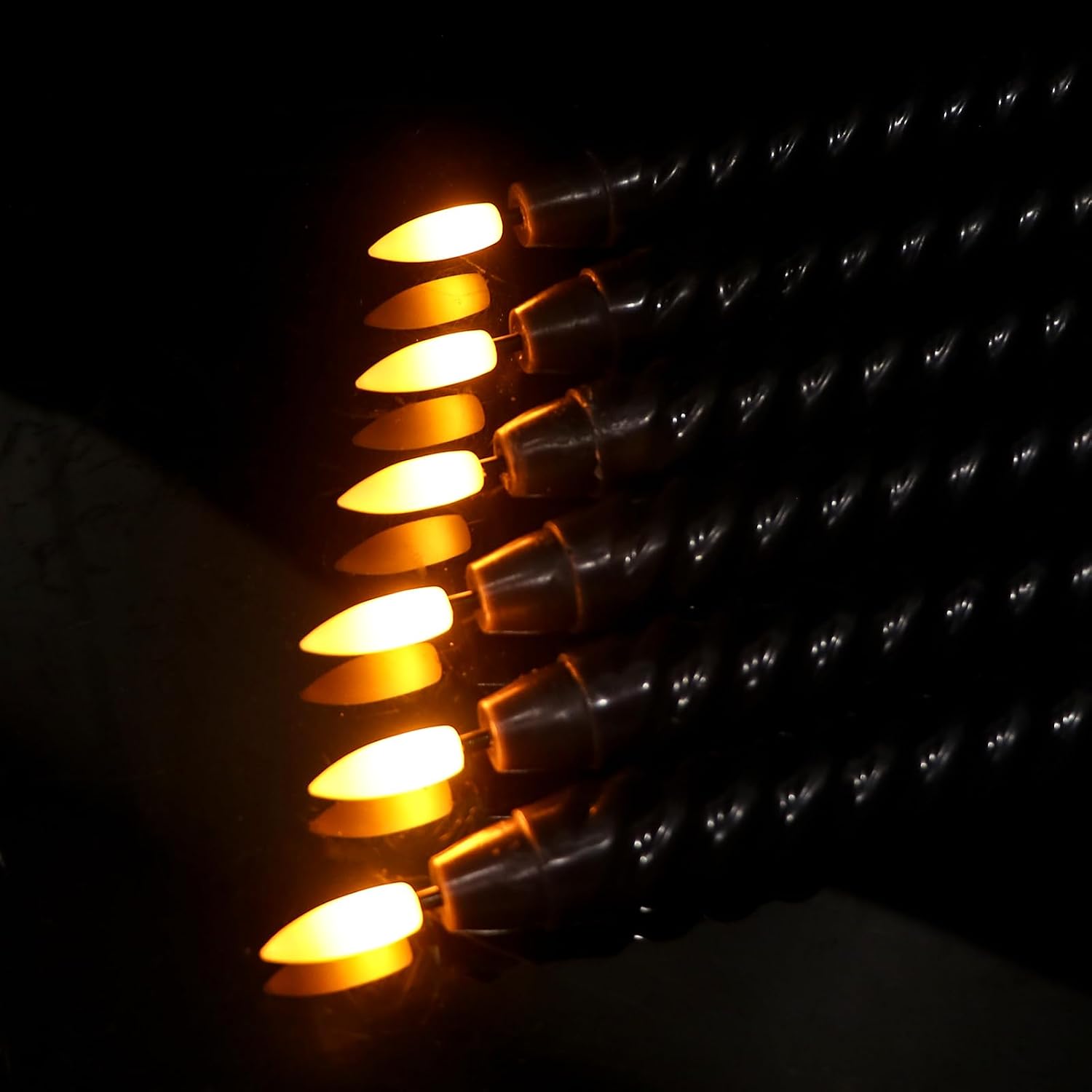 Thumbnail 6 de Lasumora Flameless Taper Candles, Real Wax