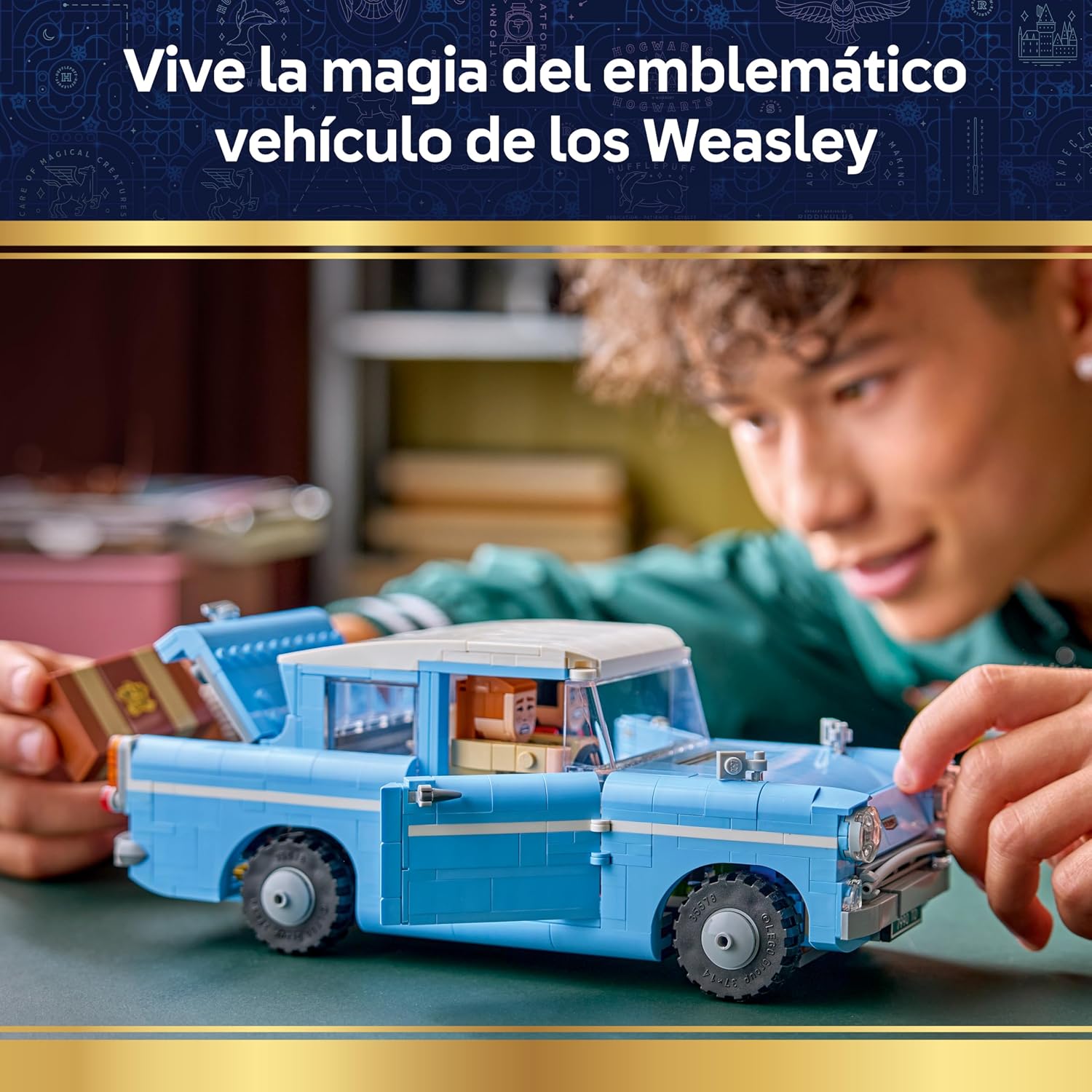 Detalle 2 de LEGO Harry Potter Ford Anglia Volador 76470