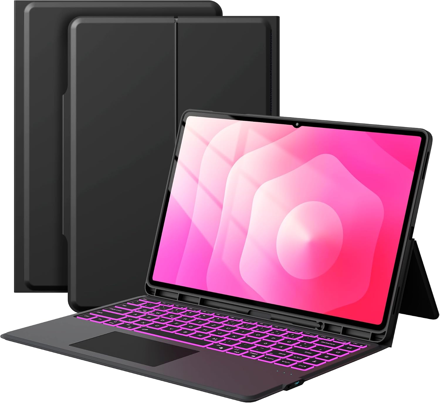 Detalle de Galaxy Tab Ultra 14,6 Zoll Folio Hülle mit Tastatur