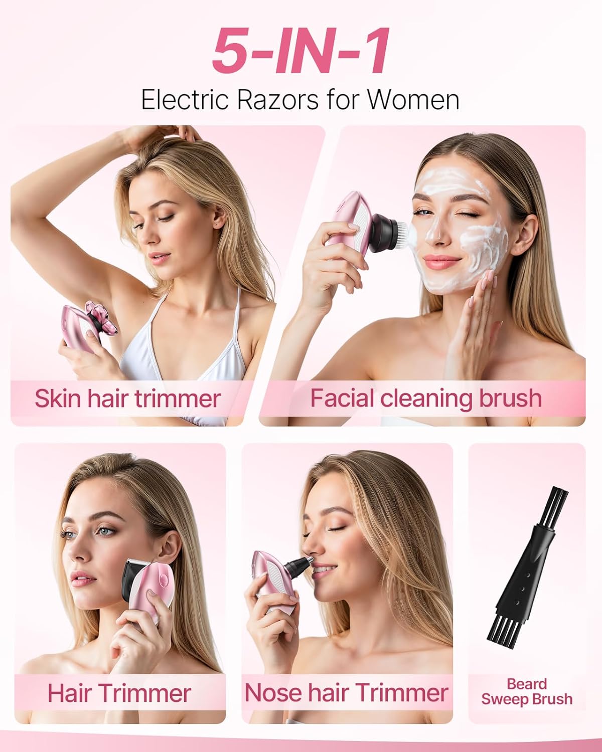 Detalle 2 de 5-in-1 Electric Shaver 90 min 🪒