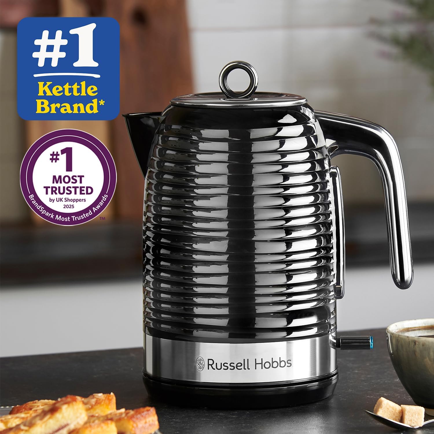 Detalle 2 de Russell Hobbs Inspire 1.7L Cordless Kettle (24361)
