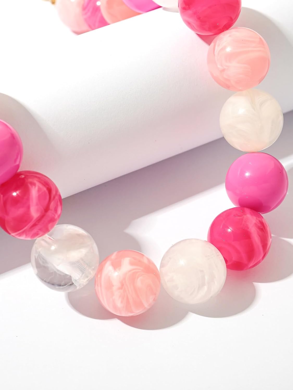 Detalle de ENSKEFEN Beaded Necklace in Resin