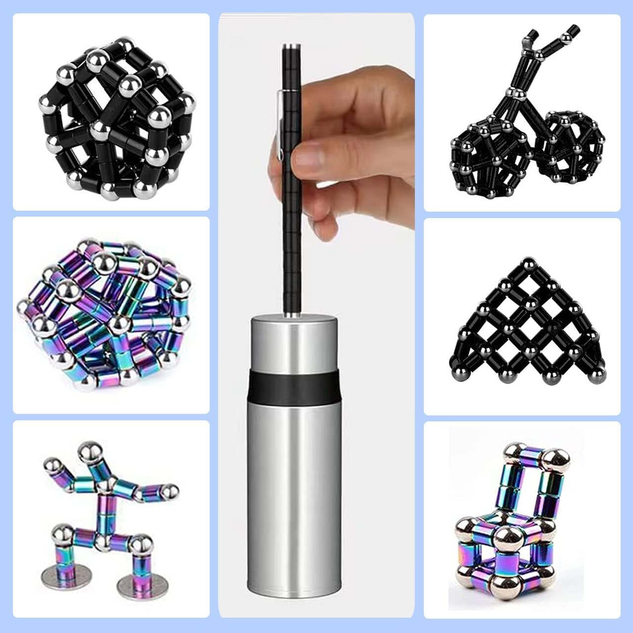 Thumbnail 3 de Magnet fidget pen 1 novelty stress relief