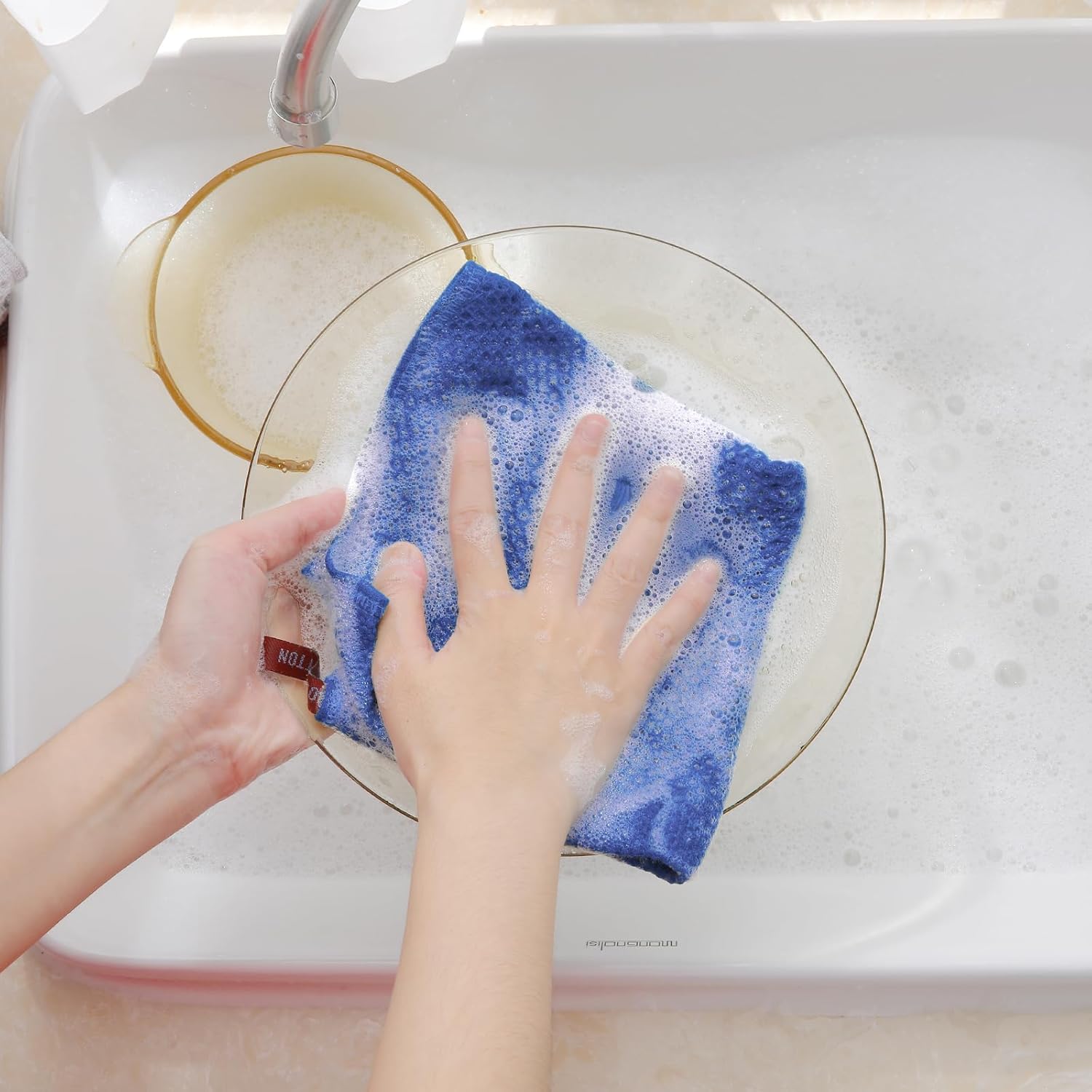 Thumbnail 3 de Homaxy 100% Cotton Dish Cloths 12 x 12, 8-pack