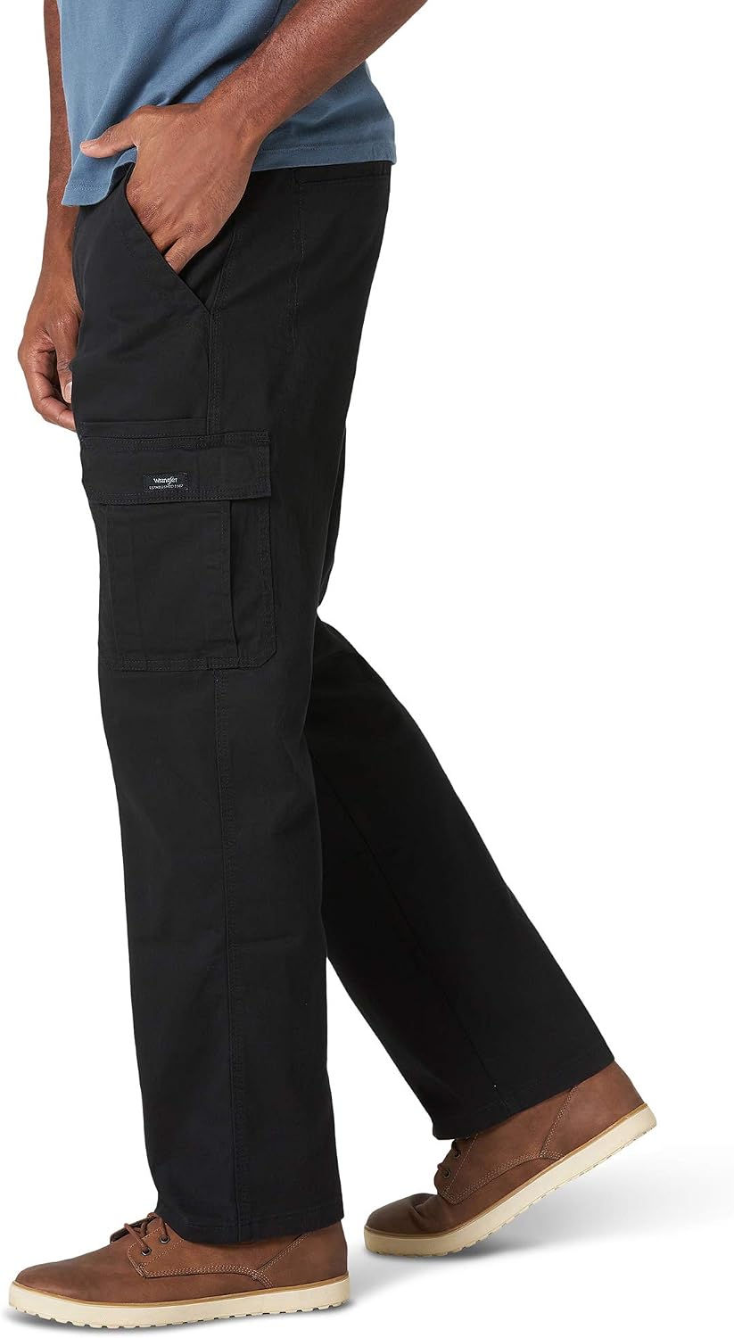 Thumbnail 3 de Wrangler Authentics Herren Jeans Cargo Pant Relaxed Fit Straight Leg
