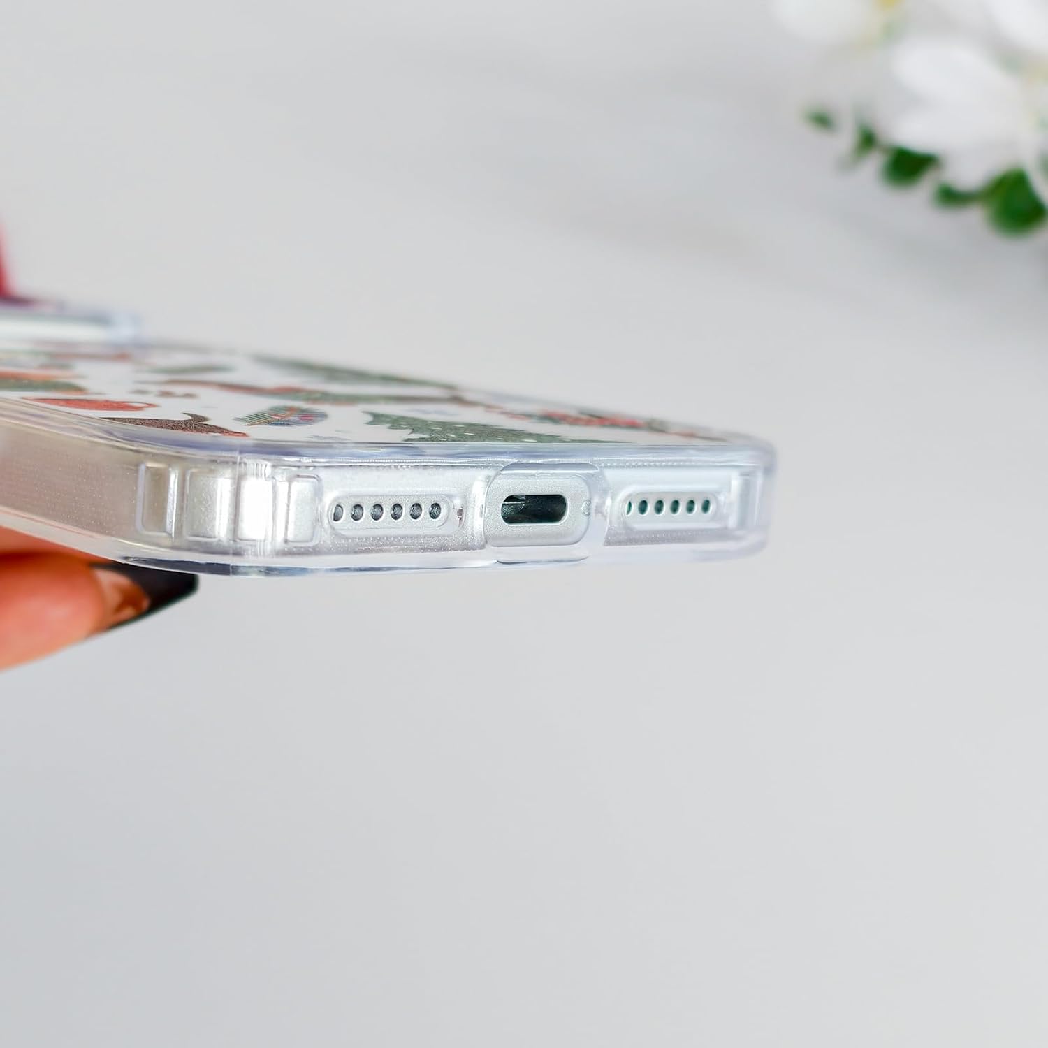 Detalle de Clear iPhone Case for iPhone 17 Pro Max