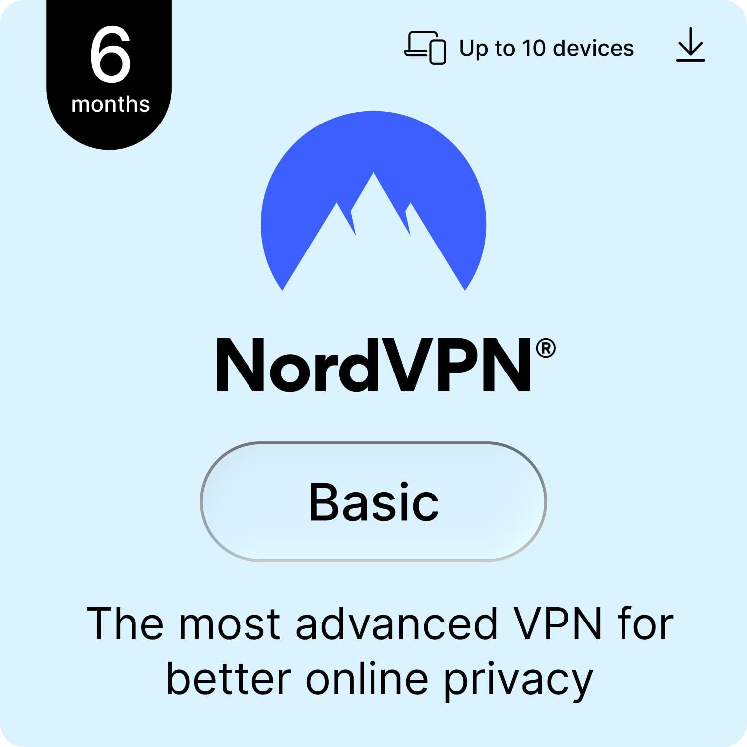 Detalle de NordVPN Standard, 10 Devices, 1-Year – VPN & Cybersecurity (Amazon Subscription)