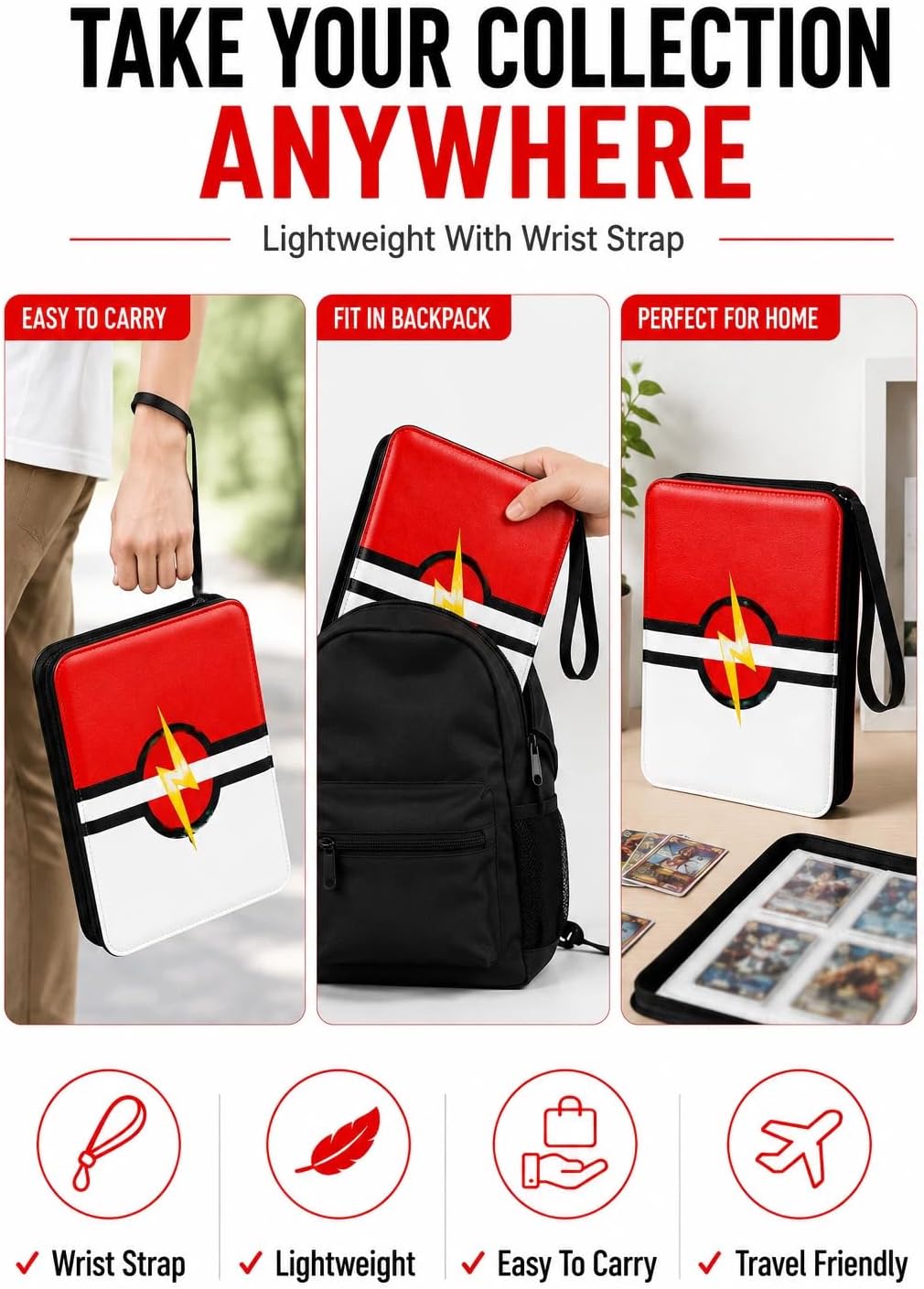 Detalle 2 de Fweel Trading Card Binder