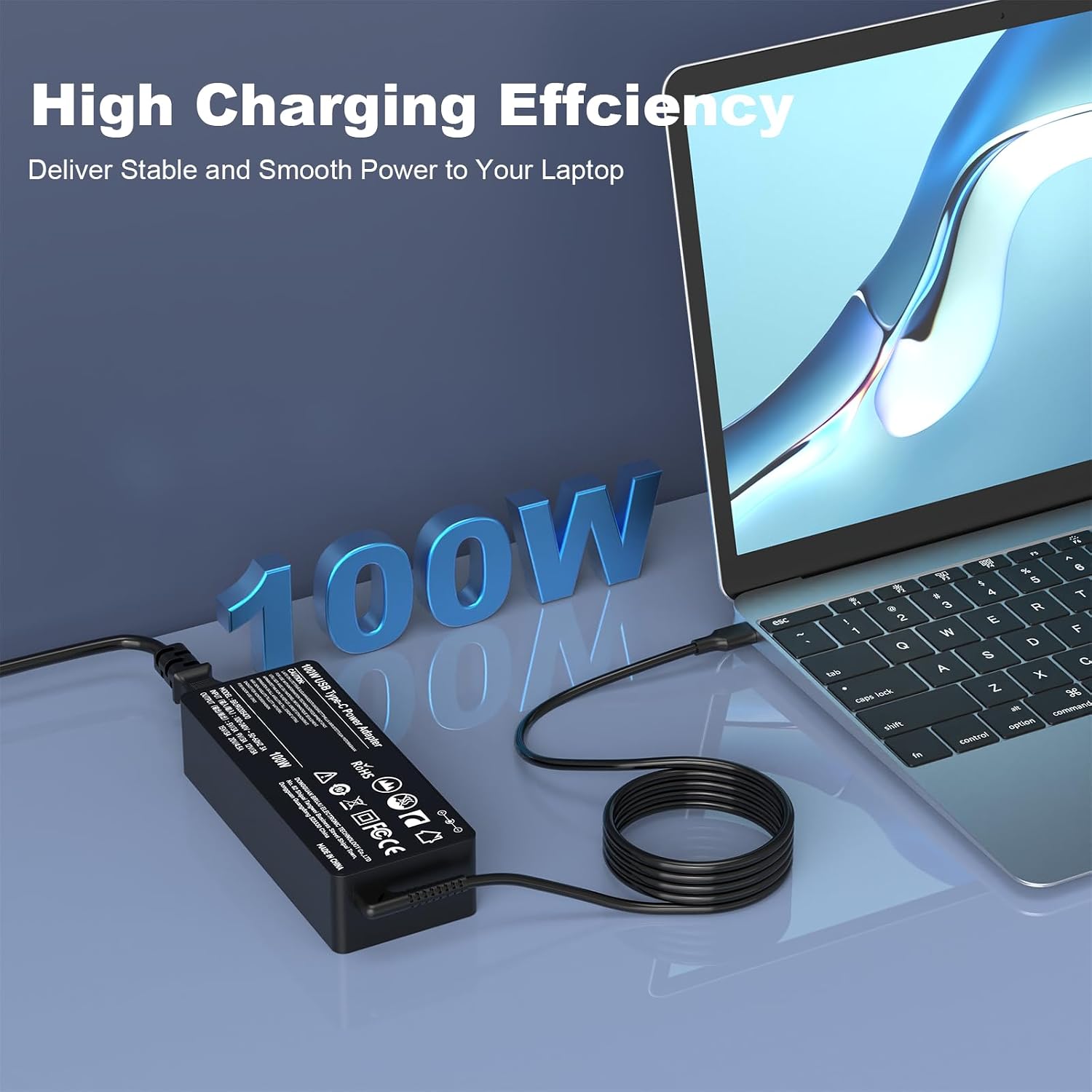 Detalle 2 de shefor 100W USB‑C Ladegerät für Laptop