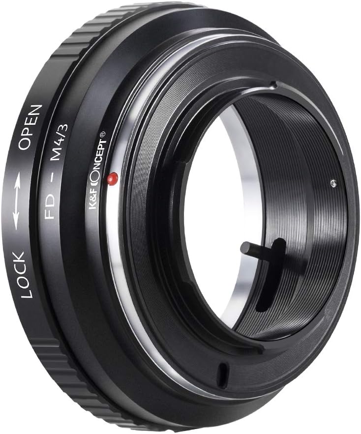 Detalle de K&F CONCEPT FD-M4/3 Objektivadapter – Canon FD/FL auf Micro Four Thirds (MFT)