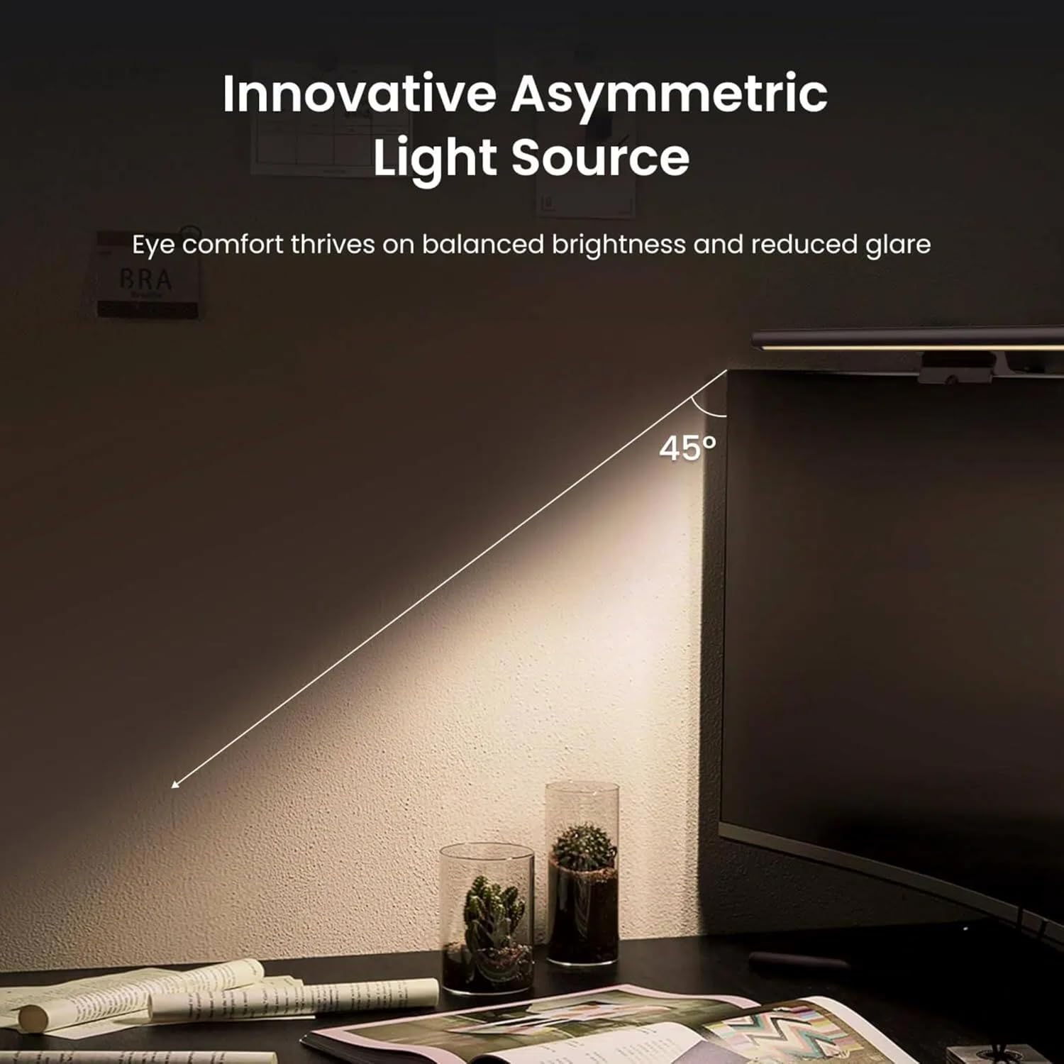 Detalle 2 de Yeelight Monitor Lampe LED mit Fernbedienung & Touch Control – 40 cm Lichtleiste für den Bildschirm