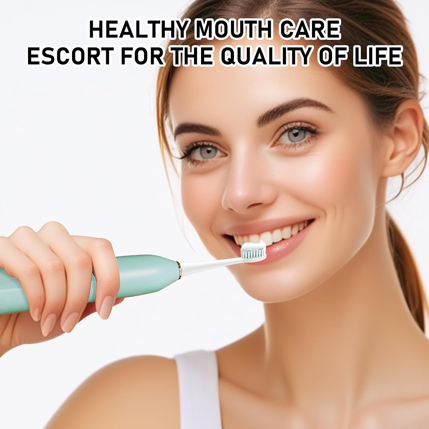 Thumbnail 6 de ELFIN Sonicare Replacement Toothbrush Heads, 16-Pack