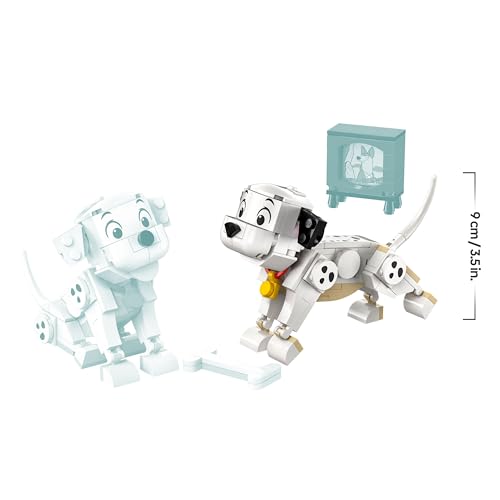 Thumbnail 8 de LEGO Disney Lucky & Penny 101 Dalmatians Puppies (43271): Playful Pet Figures with Movable Parts