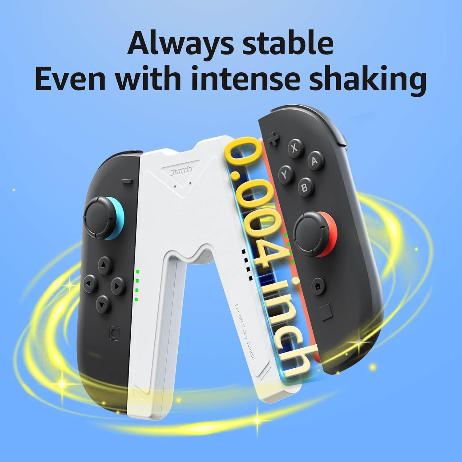 Detalle 1 de JEMDO Magnetic Switch 2 Charging Grip for Switch 2