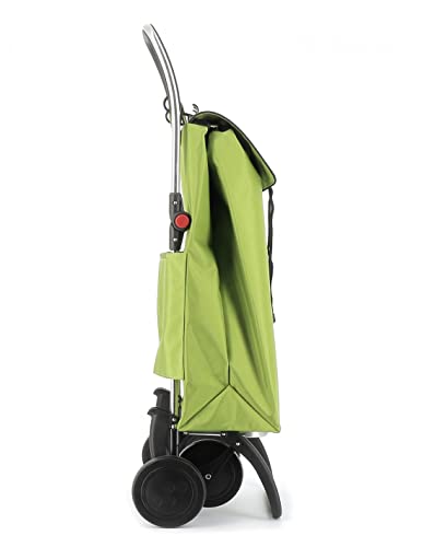 Thumbnail 1 de ROLSER I-MAX MF Carro plegable de aluminio con 4 ruedas y bolsa, color Lima