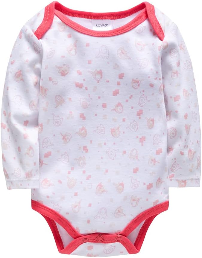 Thumbnail 2 de wocharm Long Sleeve Baby Bodysuit 3 Pack