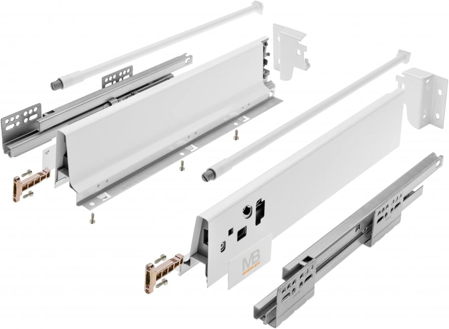 GTV Modern Box Schublade L400 Weiss