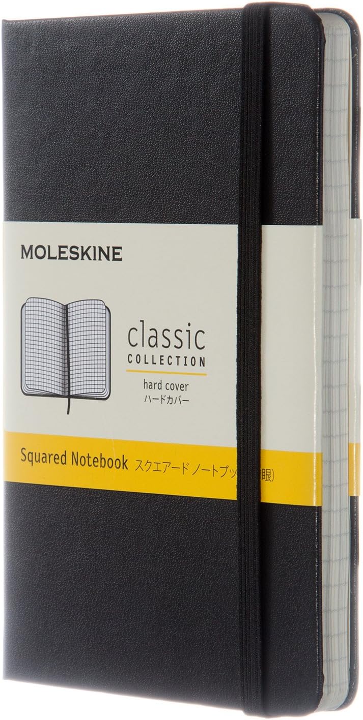 Detalle de モレスキン クラシック ノートブック MM712 ハードカバー・方眼・ポケットサイズ ブラック