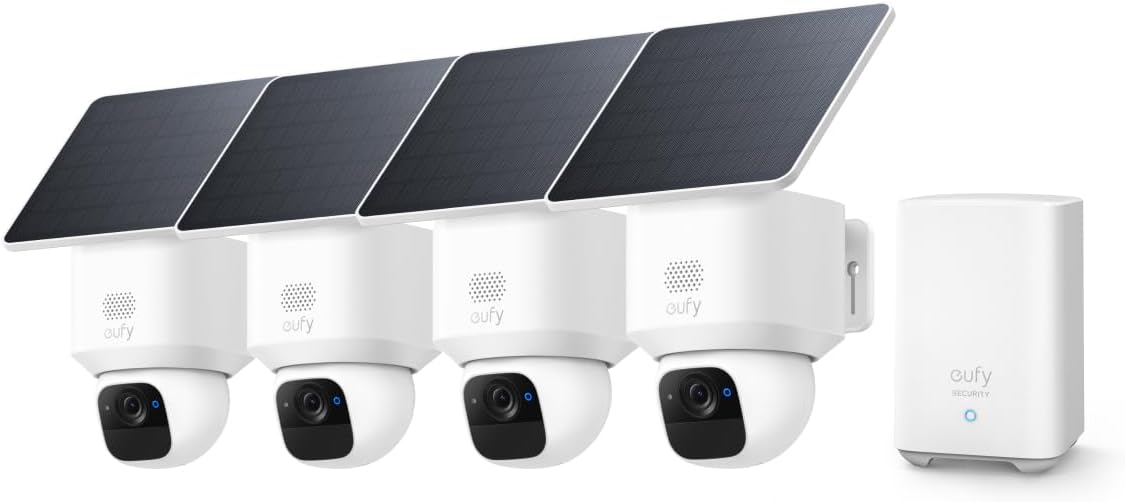 Detalle de eufy Security SoloCam E30 cámara solar 360 2K