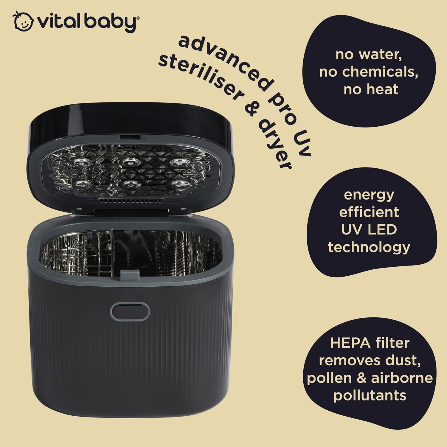 Thumbnail 4 de Vital Baby UV Steriliser 22 min cycle