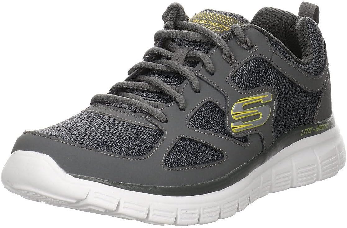 Detalle de Skechers Burns- Agoura Hommes Baskets, Noir, 43 EU