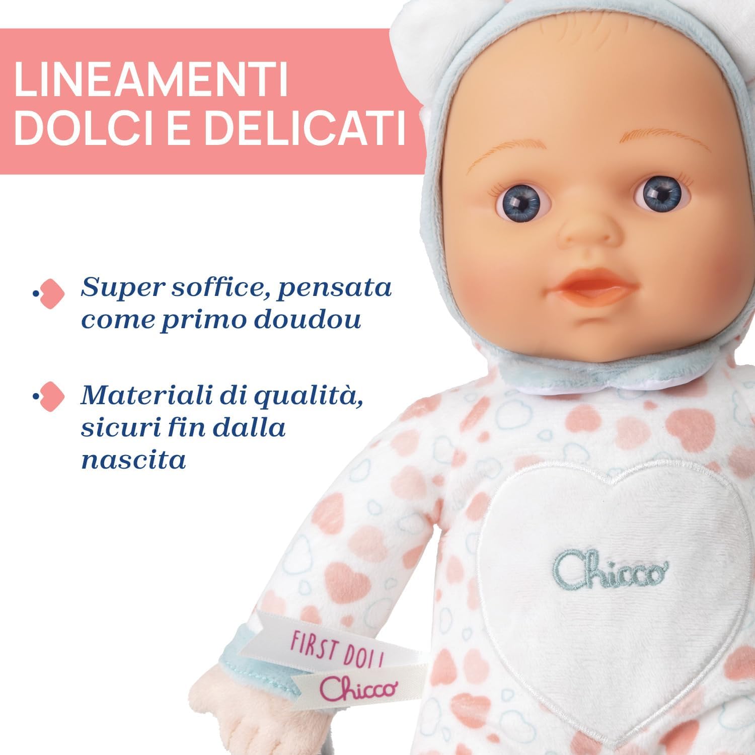 Thumbnail 2 de Chicco La Mia Prima Bambola massaggiagengive 0 mesi