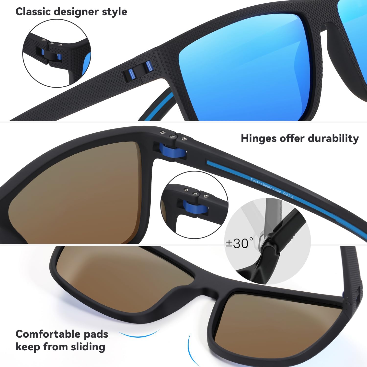 Thumbnail 5 de Gafas de sol polarizadas UV400 100% protección