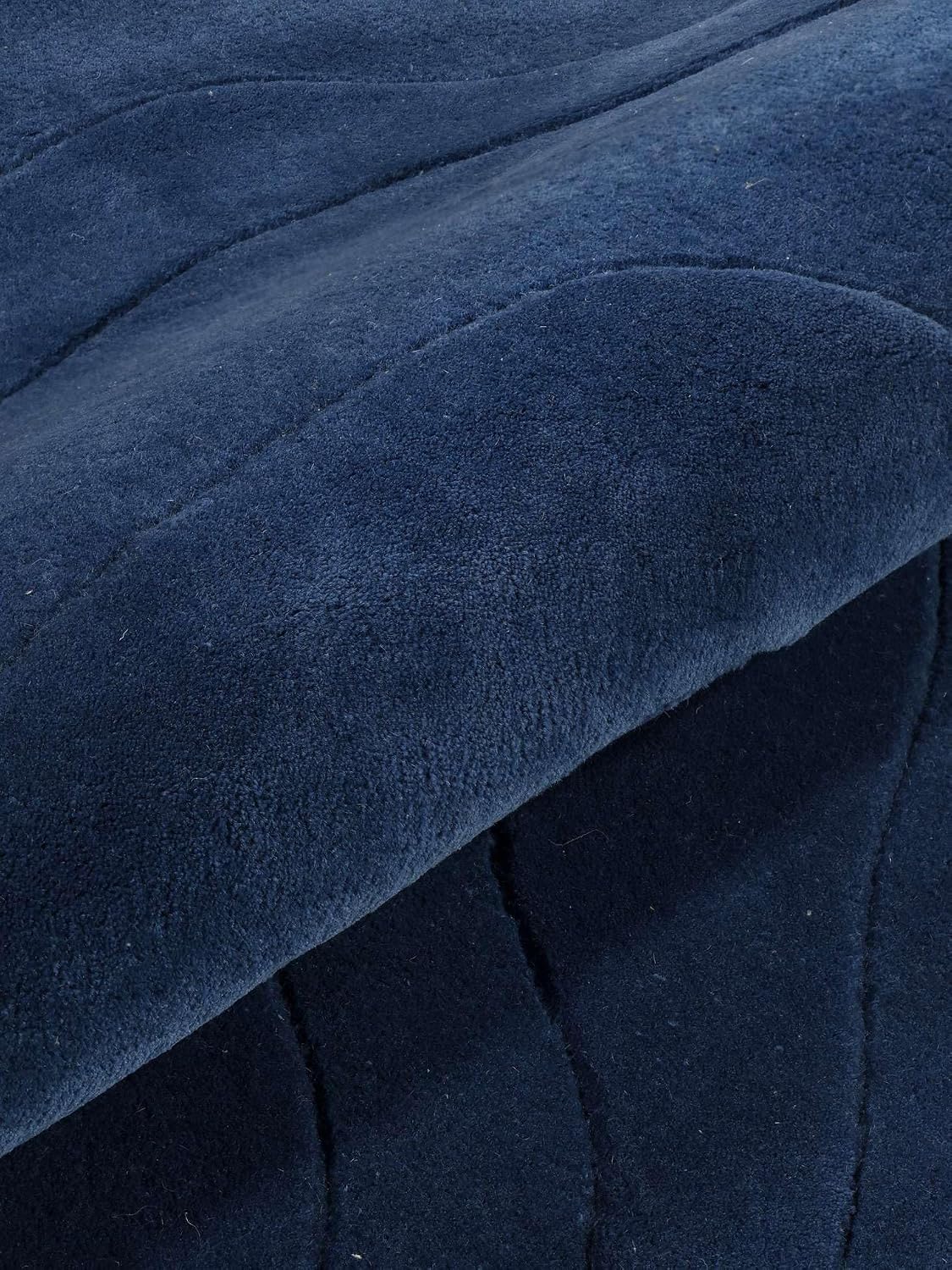 Thumbnail 4 de RugVista Barba Rug, 250 x 250 cm, Blue, Medium Pile, Wool & Cotton