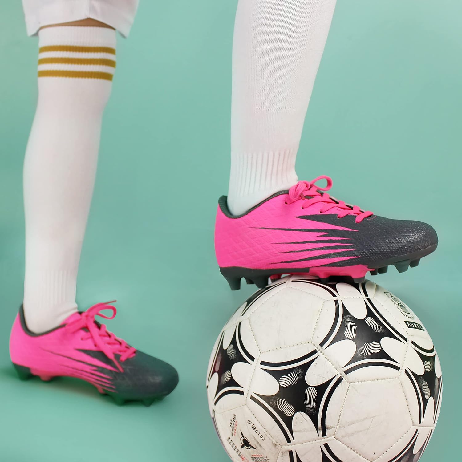 Detalle de Hawkwell Scarpe da calcio per ragazzi e ragazze per esterno