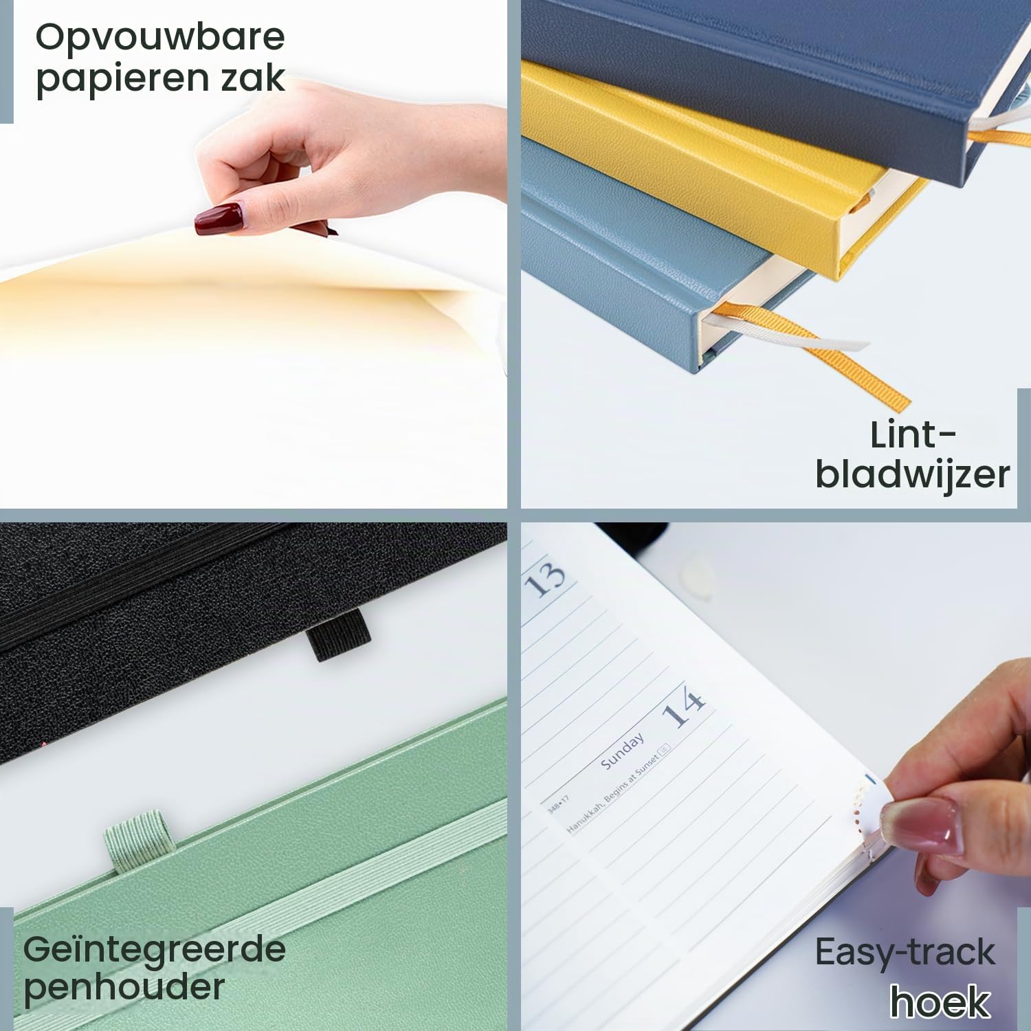 Thumbnail 6 de POPRUN Agenda 2027, weekplanner op A4-formaat met hardcover en 100 g/m² papier