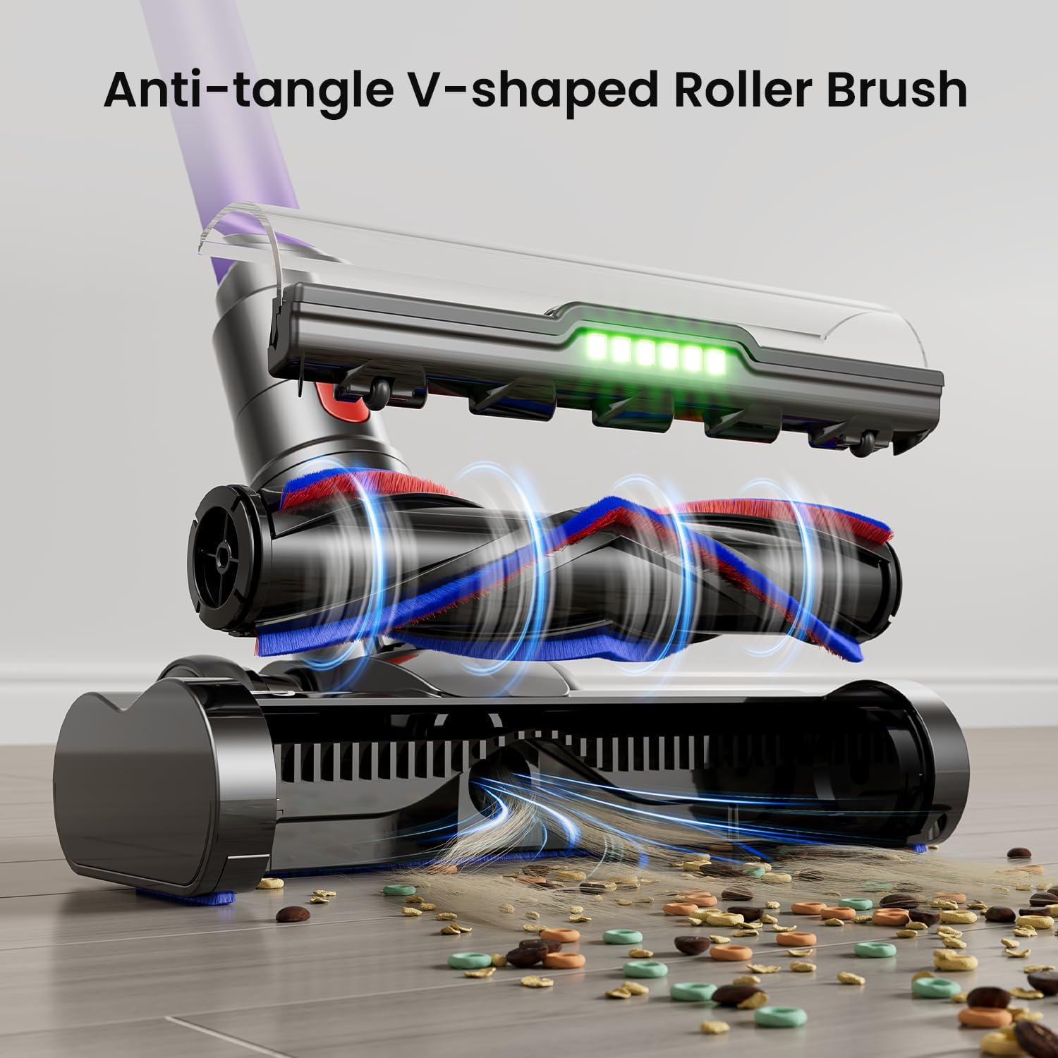 Thumbnail 3 de Cordless Vacuum Cleaner 600W 50KPa 70 Minutes – Stick Vacuum with Hurricane Mode
