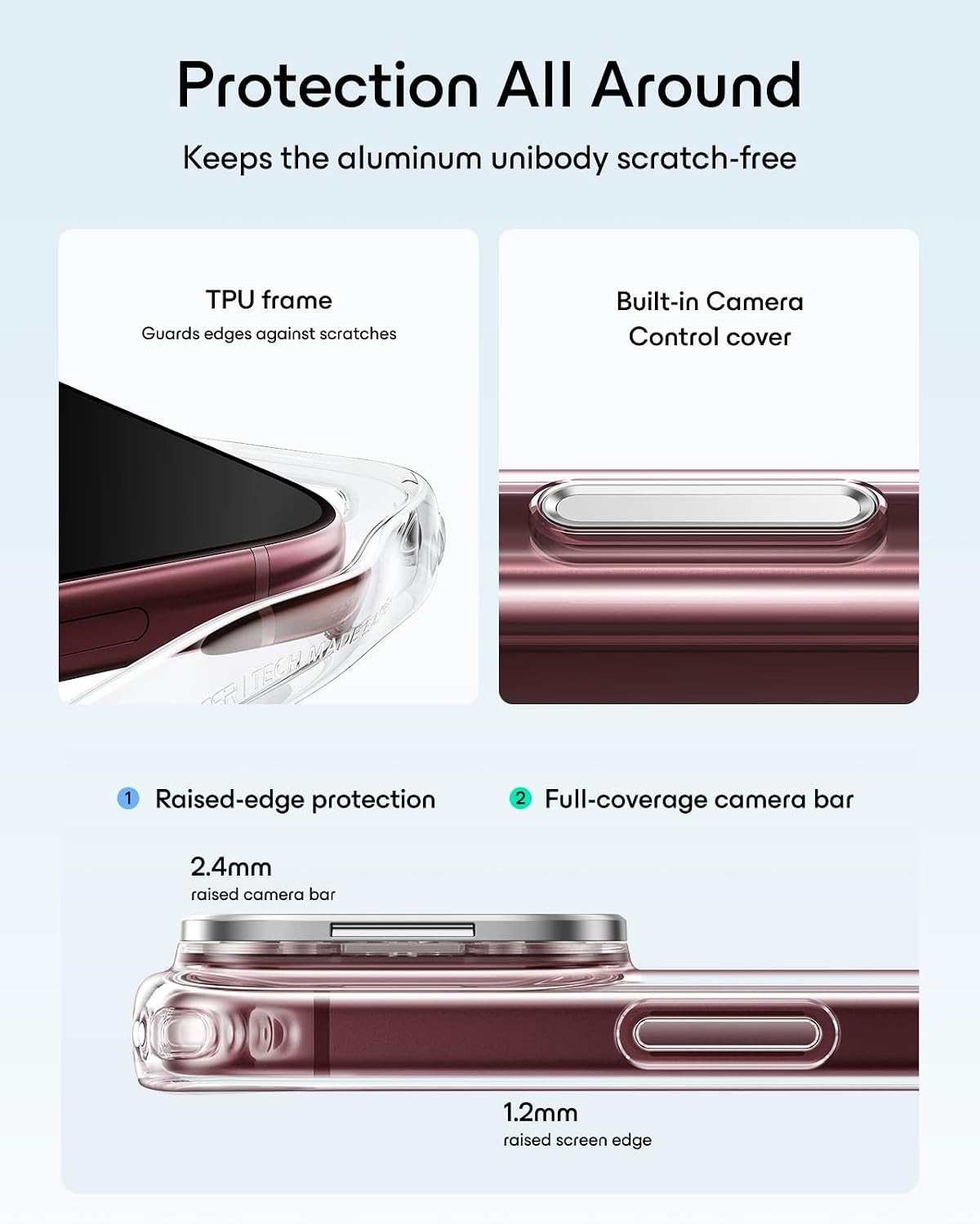 Thumbnail 5 de ESR iPhone 17 Pro MagSafe protective case with kickstand