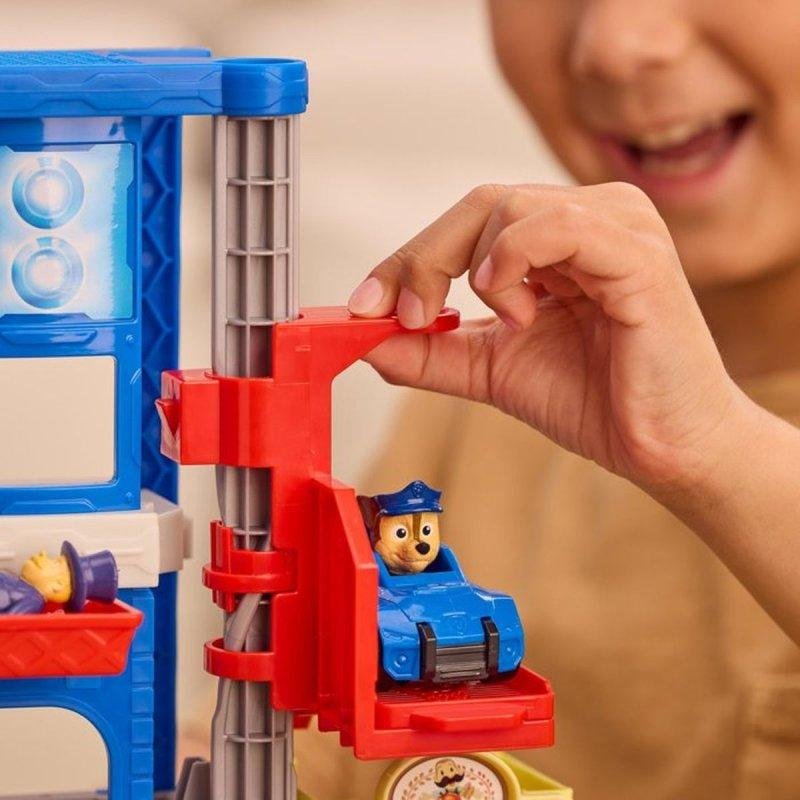 Detalle de PAW Patrol Base de Rescate Search & Rescue con Chase y Mayor Humdinger