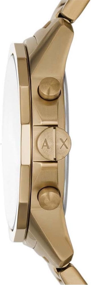 Thumbnail 2 de Armani Exchange goldfarbene Herren-Uhr mit Quarz-Chronographenwerk und 44 mm Edelstahlband