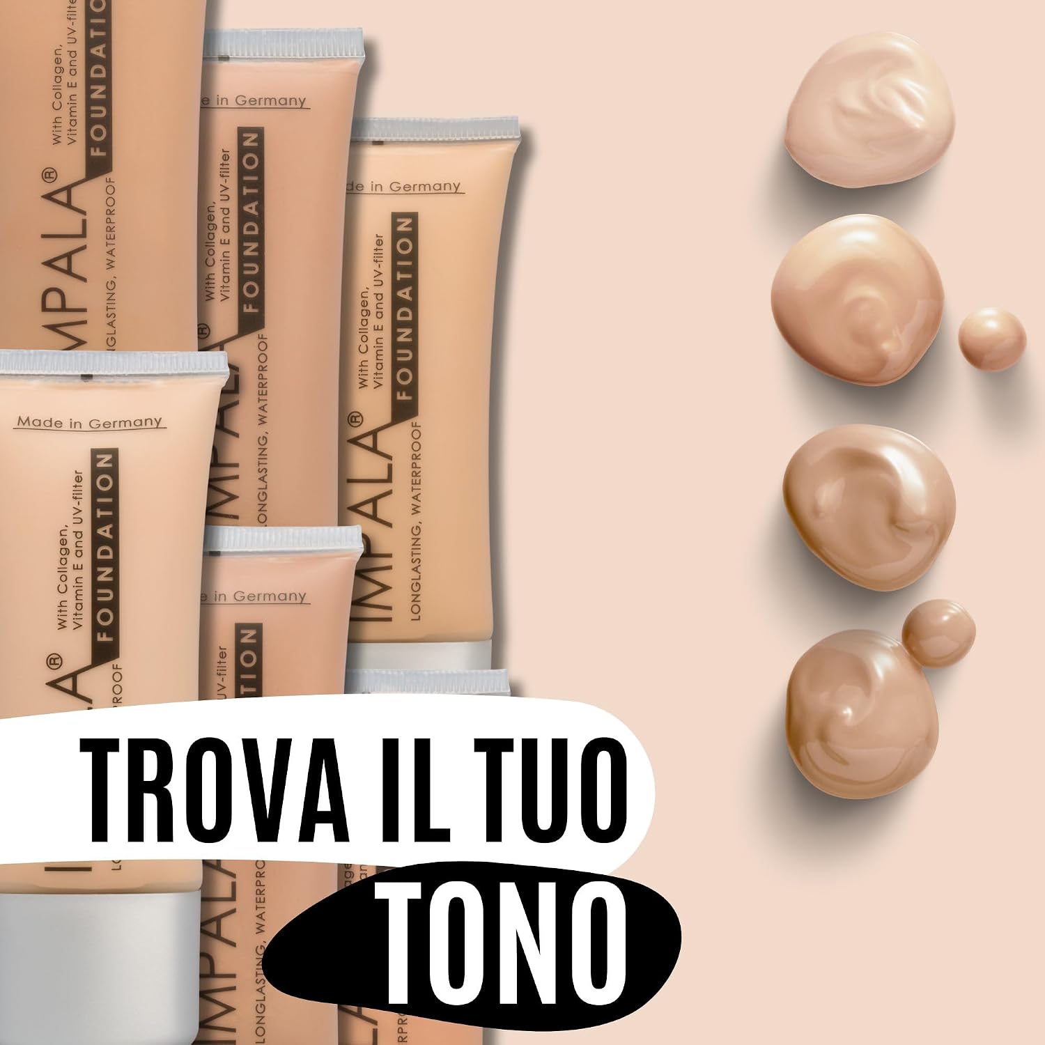 Thumbnail 4 de Impala Fondotinta a lunga durata Colore 04 – Coprente Waterproof con Collagene e Vitamina E
