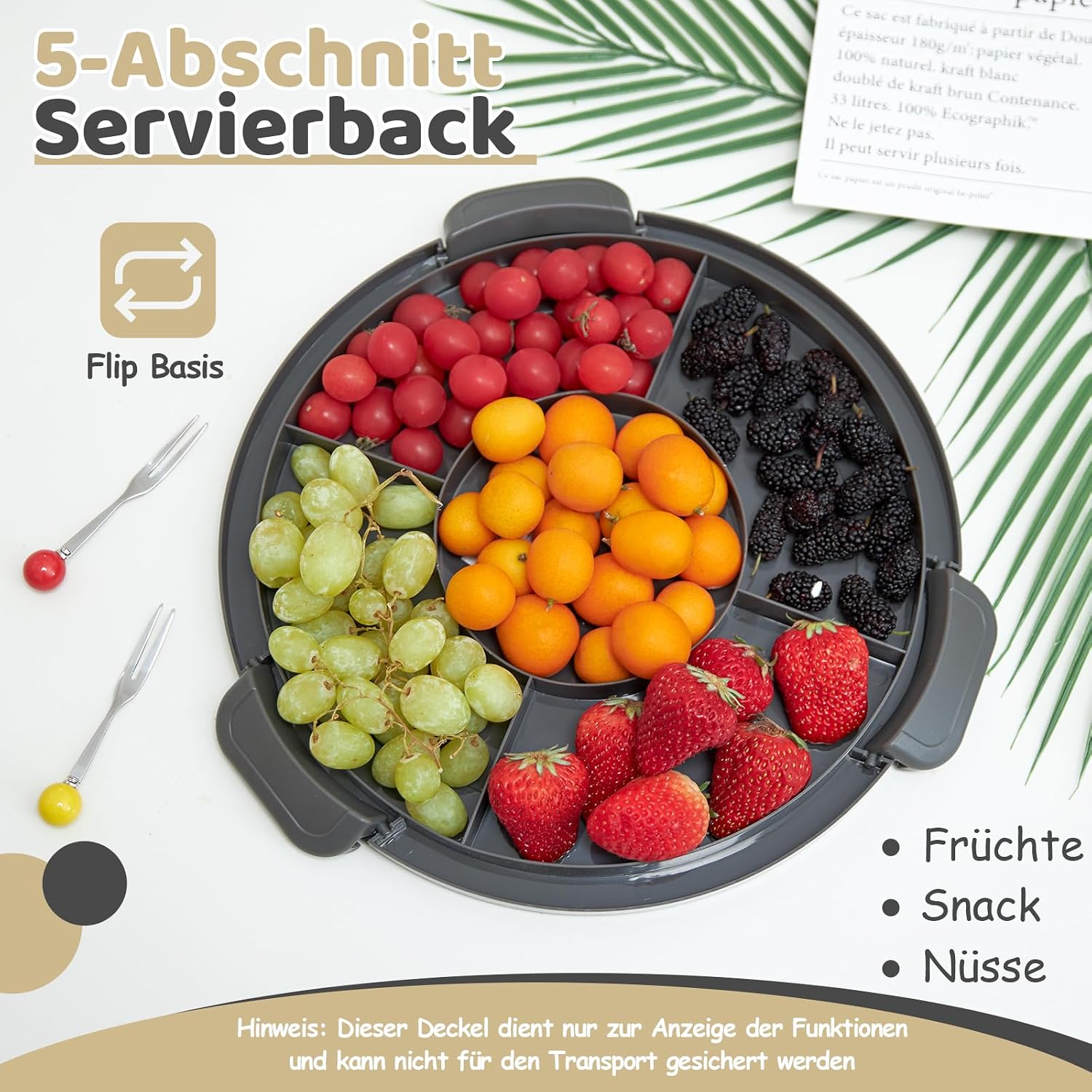 Thumbnail 3 de Ohuhu Kuchen Transportbox 25,4 cm