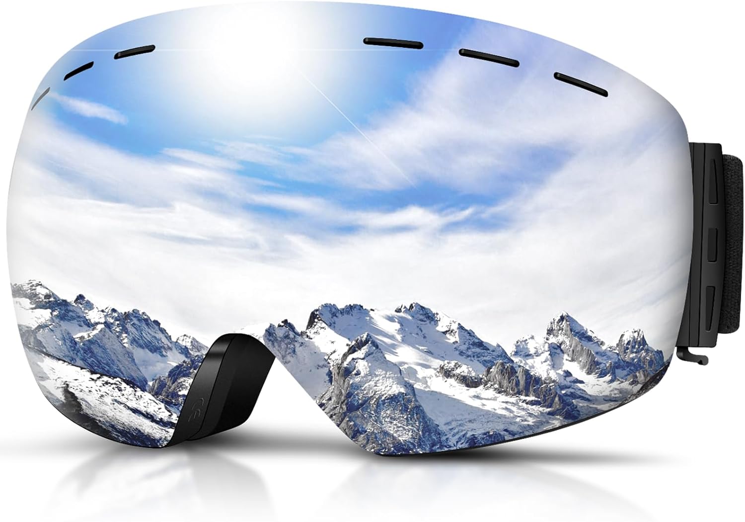 DADA-PRO Ski Goggles OTG 20% Wider View
