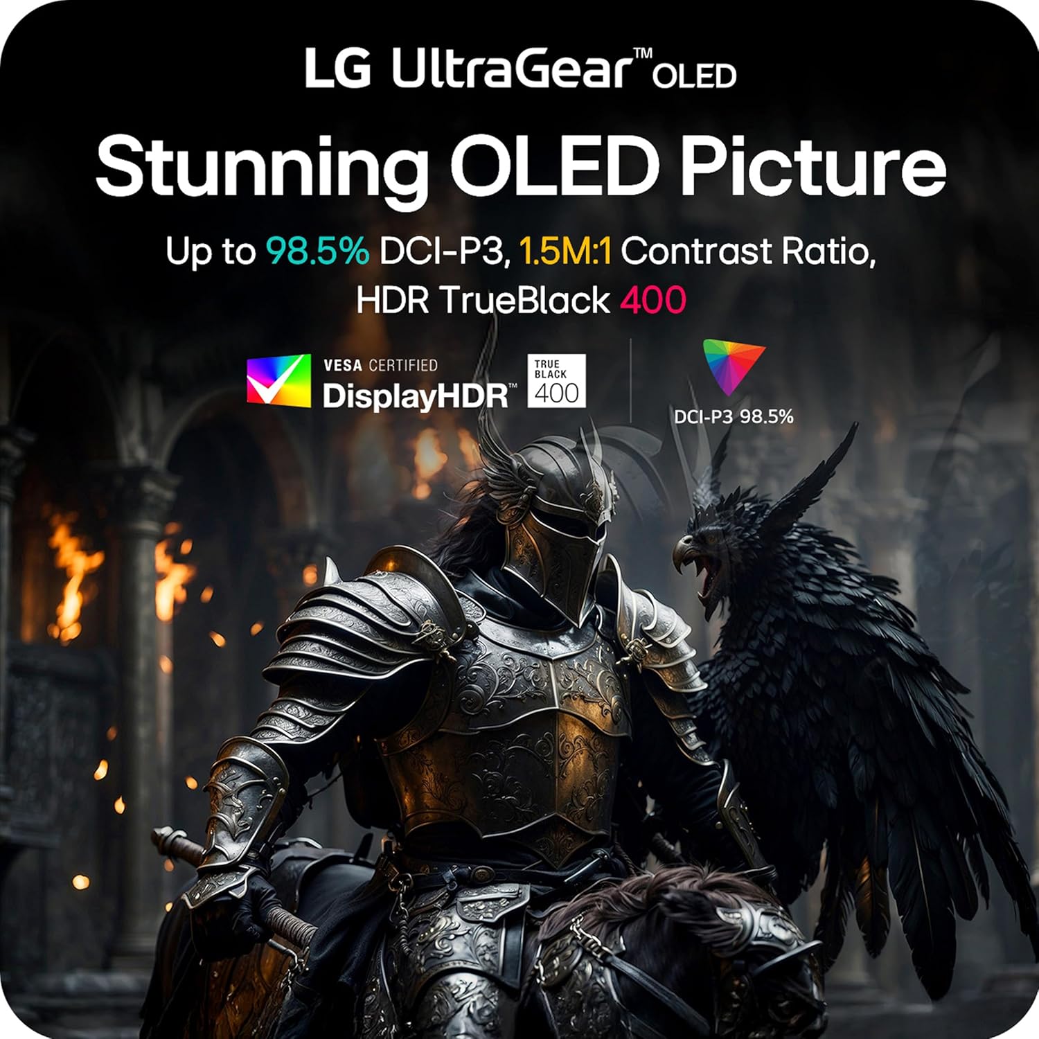 Thumbnail 5 de LG 27GX704A-B OLED monitor 27-inch