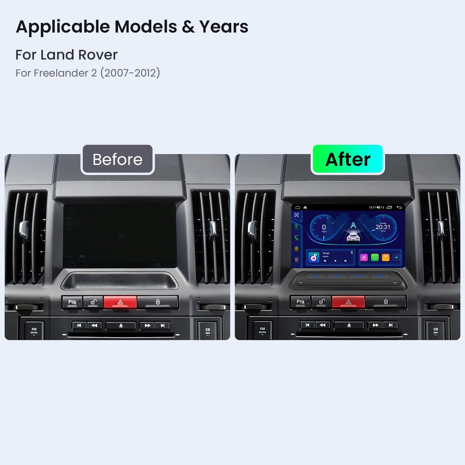 Thumbnail 1 de XTRONS 7" Android Car Stereo for Freelander 2 (2007-2012) with 4GB RAM, 64GB ROM, IPS HD Screen and 4G LTE