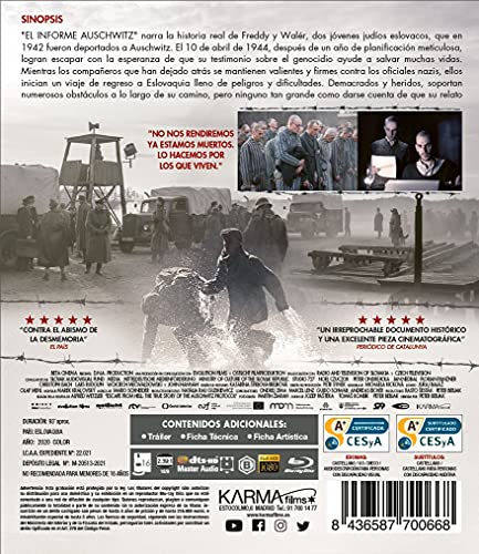 Thumbnail 2 de El Informe Auschwitz [Blu-ray] de Karma Films: guía de compra y uso