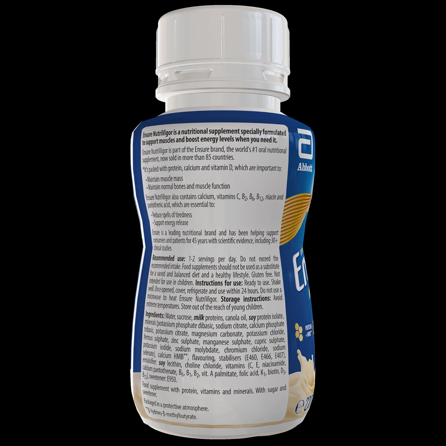 Thumbnail 6 de Ensure NutriVigor Vanilla Shake – 8x220ml nutritional supplement