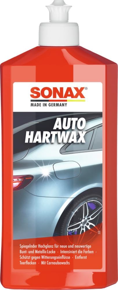 Thumbnail 6 de SONAX AutoHartWax (500 ml) flüssig – Carnaúba-Wachs für neue und neuwertige Bunt- und Metallic-Lacke, Art-Nr. 03012000