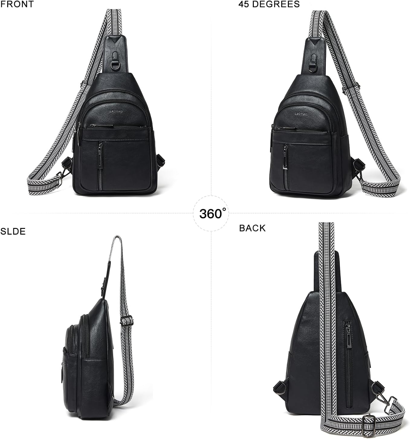 Thumbnail 6 de LATMAP 7L Sling Bag: Compact, Versatile Crossbody that Keeps Essentials Separate
