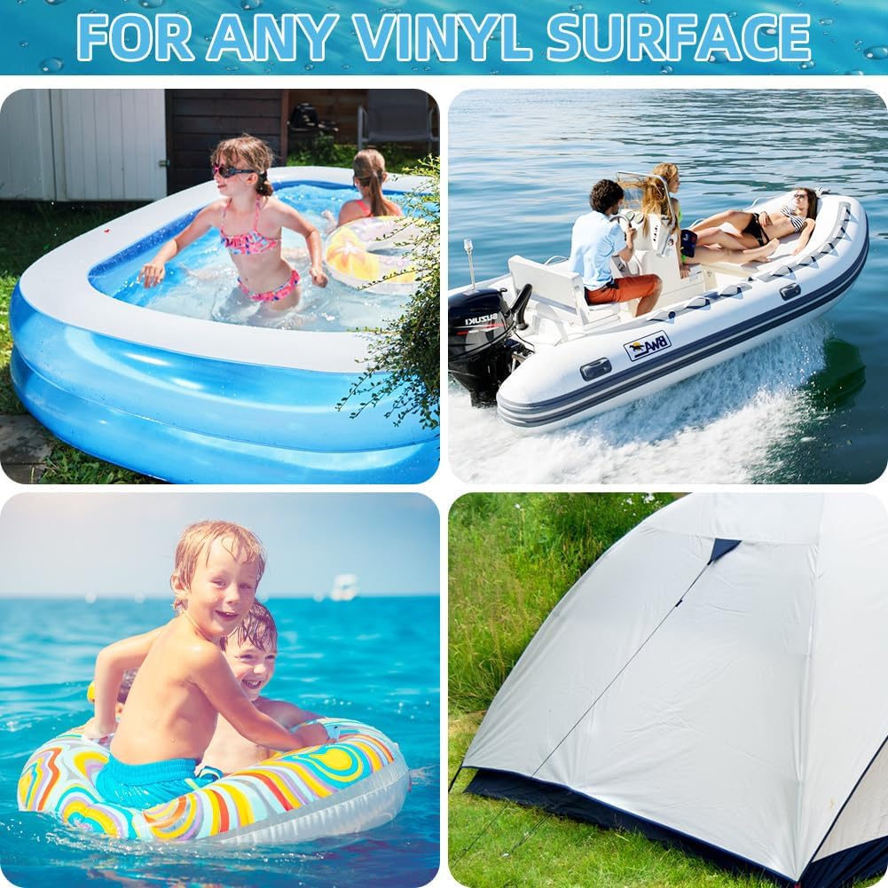 Thumbnail 6 de OSDUE P-TLH20230629-PVC1 zwembadreparatieset met vinyl lijm en PVC-pleisters