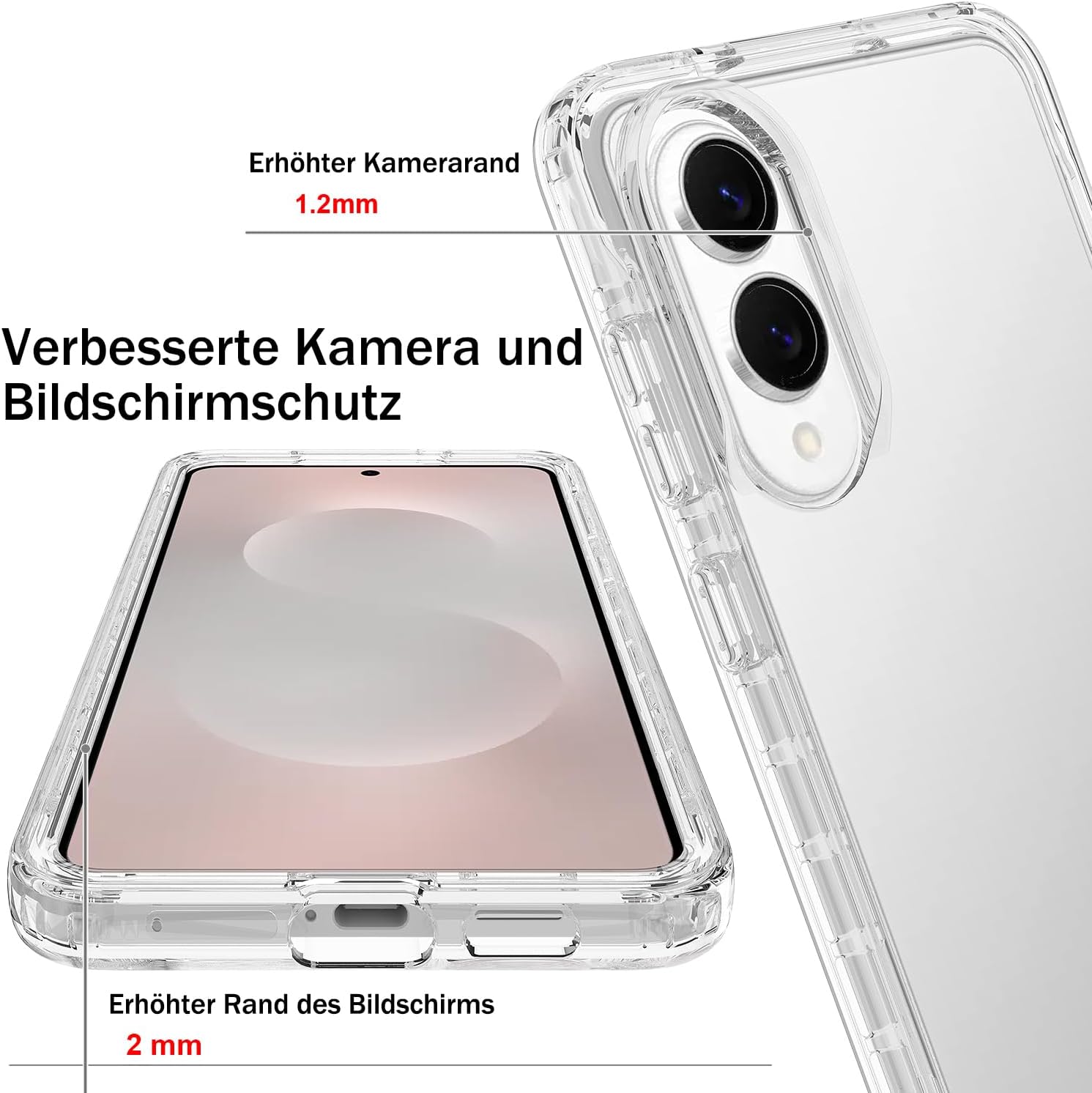 Thumbnail 4 de Leedia Galaxy S25 Edge Hülle 6,7"