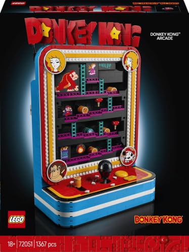 Thumbnail 9 de LEGO Super Mario Jeu d'arcade Donkey Kong 72051 – Authentiqe reproduction culte pour adultes
