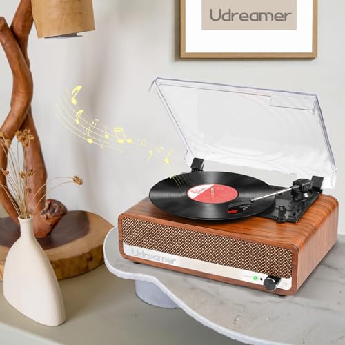 Thumbnail 7 de Udreamer Platine, tourne-disque Bluetooth avec 3 vitesses