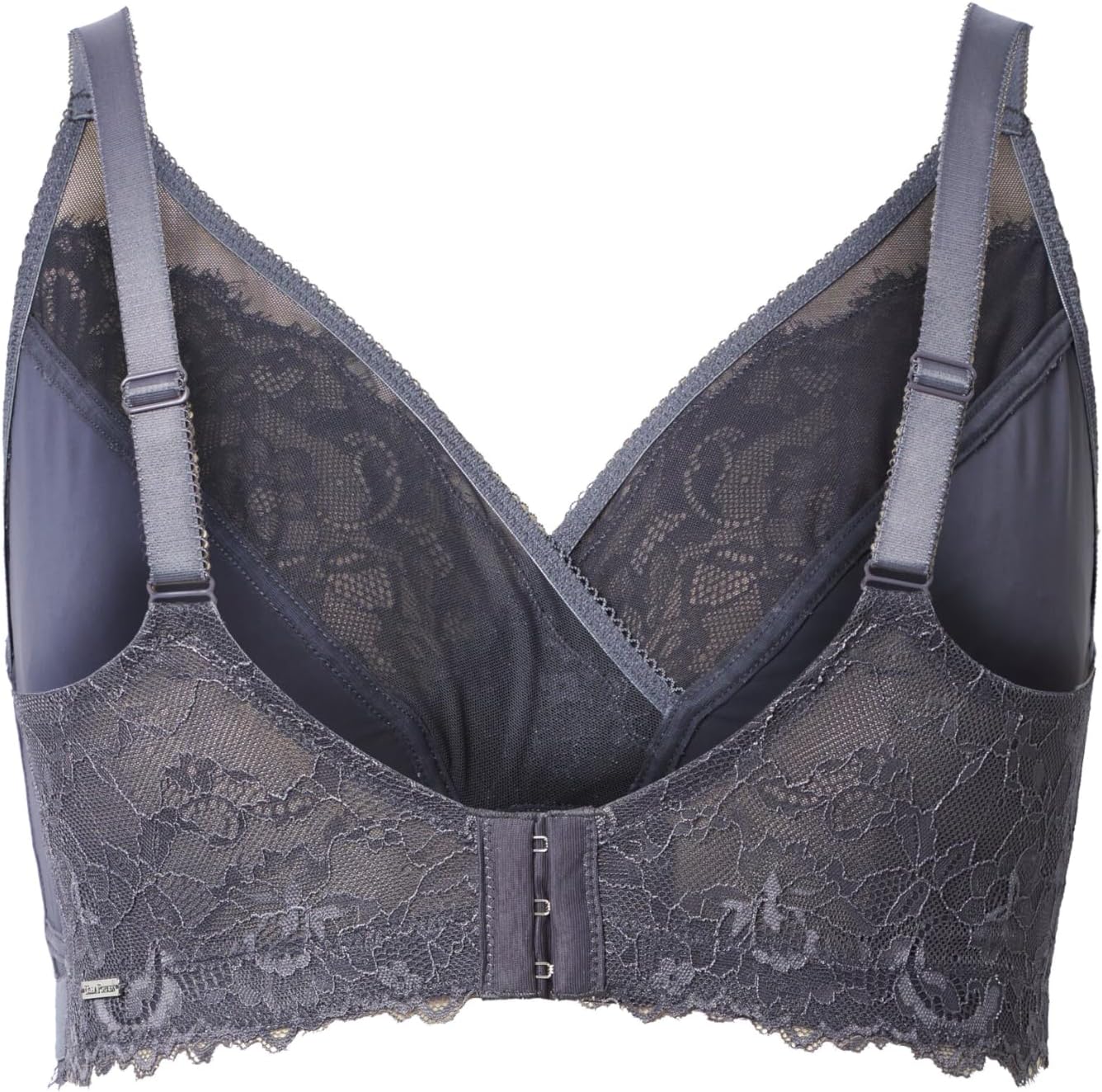 Detalle 2 de Ulla Popken Bralette Grandes Tailles sans Armatures en Dentelle – Bonnets B à E (848624)