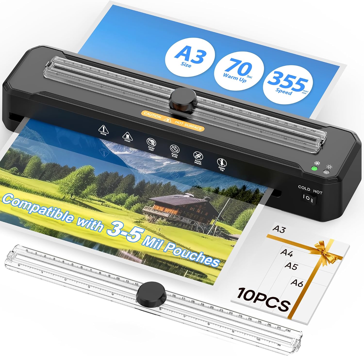 Detalle de 13-Inch Laminator Machine