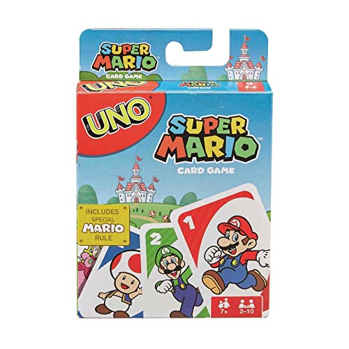 Thumbnail 3 de Mattel Games UNO Super Mario Bros: juego de cartas inspirado en el universo de Mario